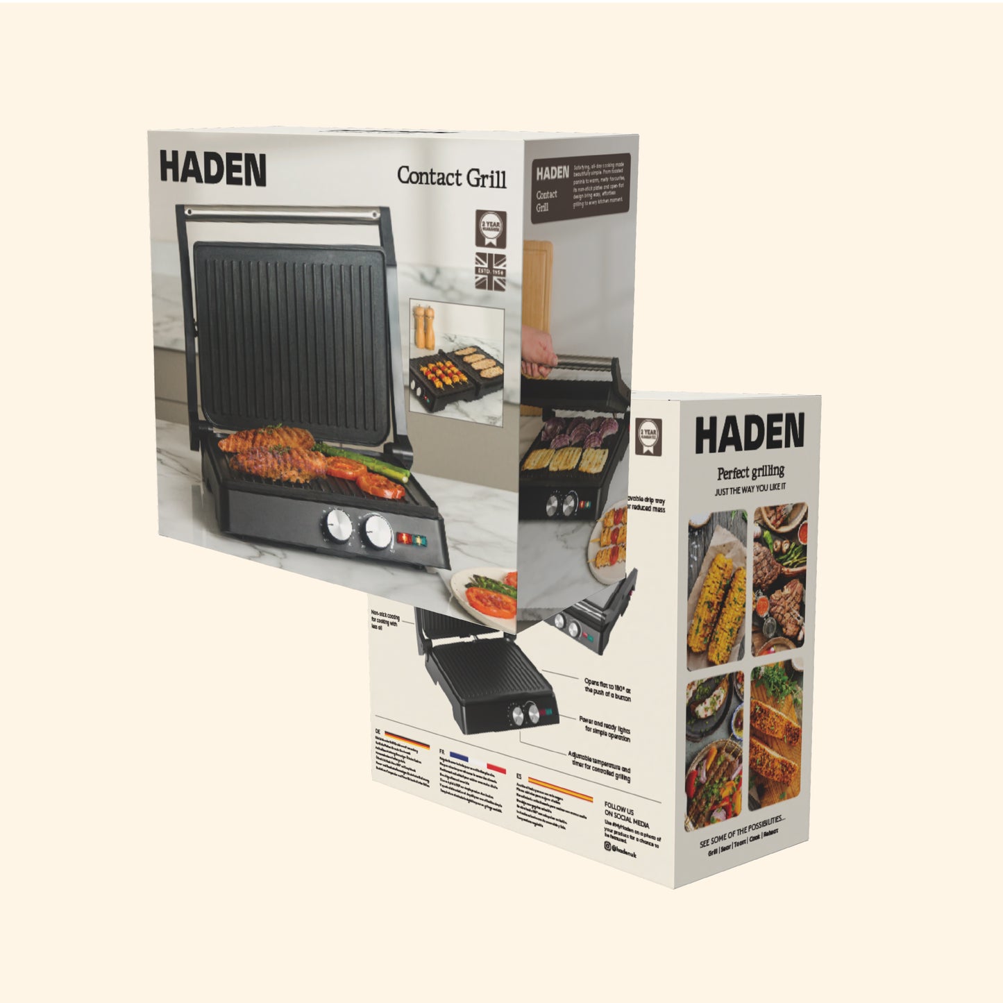 Haden Contact Grill Electric Grill Haden