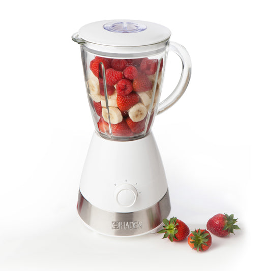 Haden Chester Table Blender 1.5 L Glass Jug White Food Mixers & Blenders Haden
