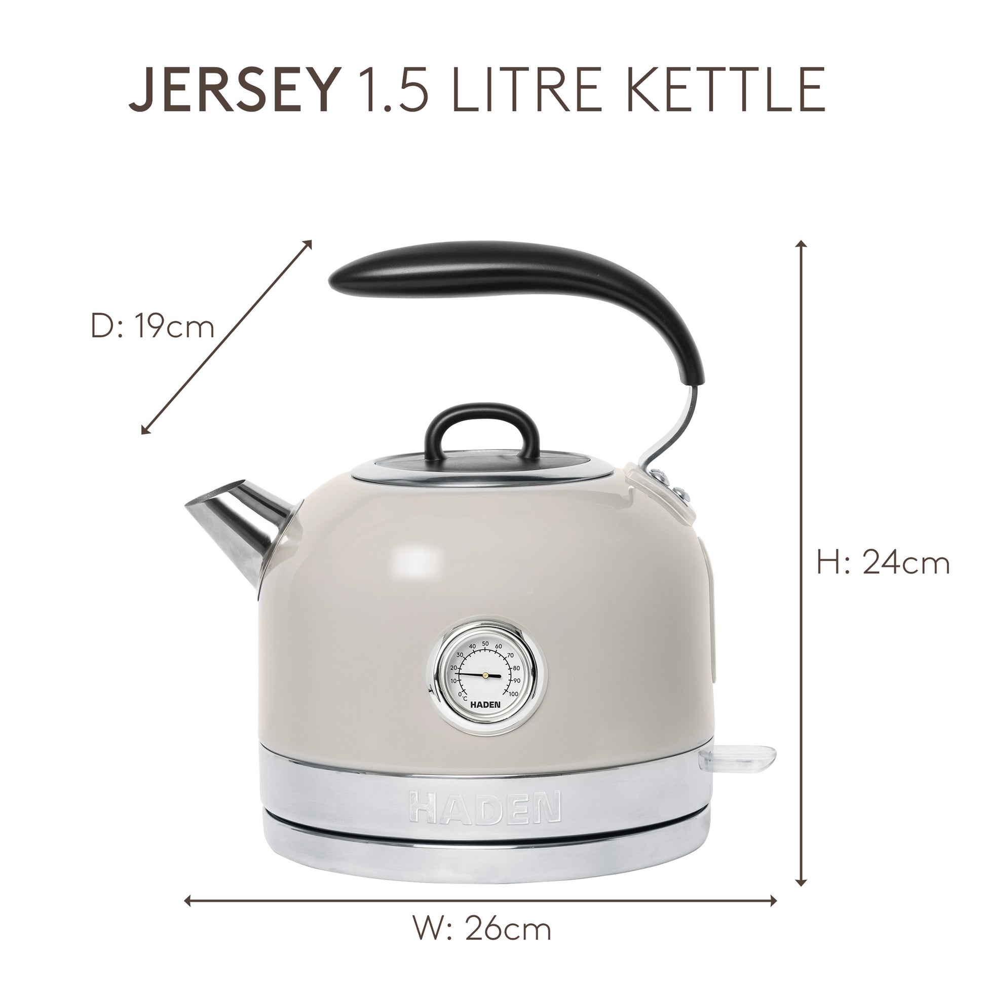 Haden Jersey Putty Kettle Electric Kettles Haden