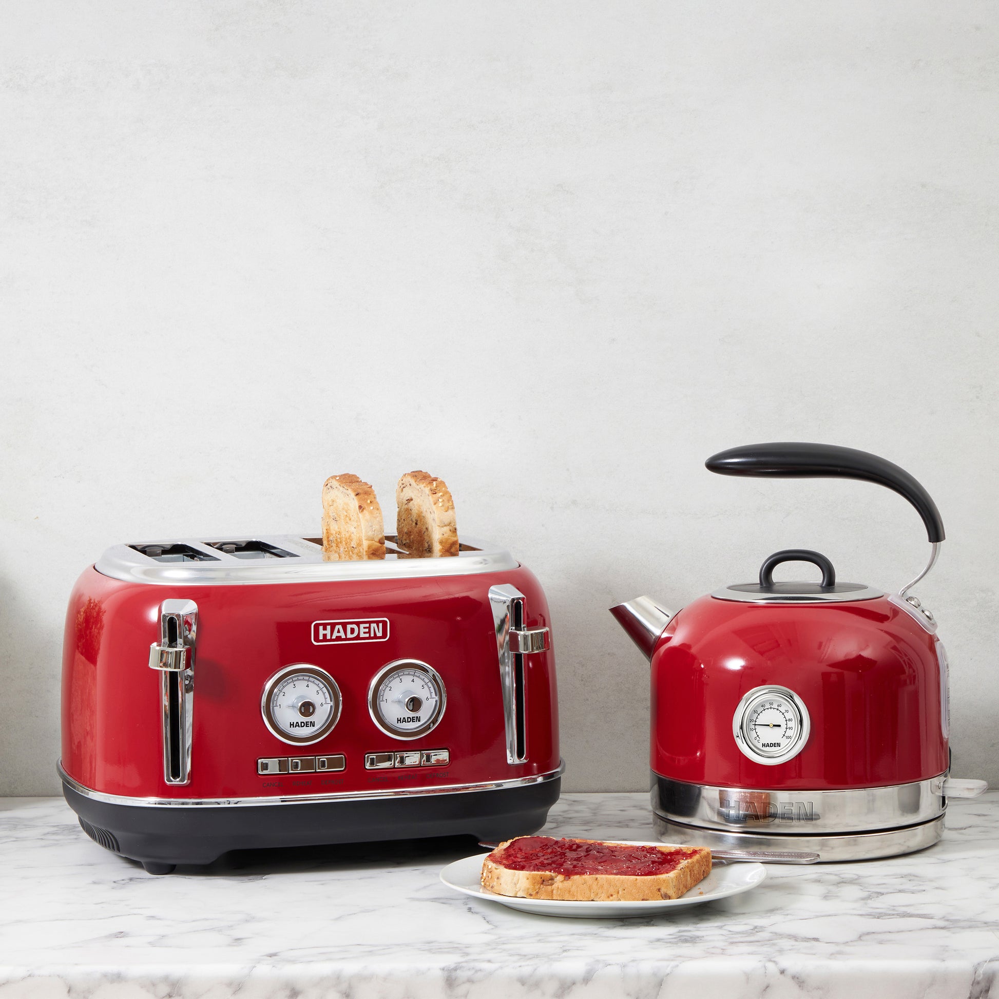 Haden Jersey Red Kettle Electric Kettles Haden