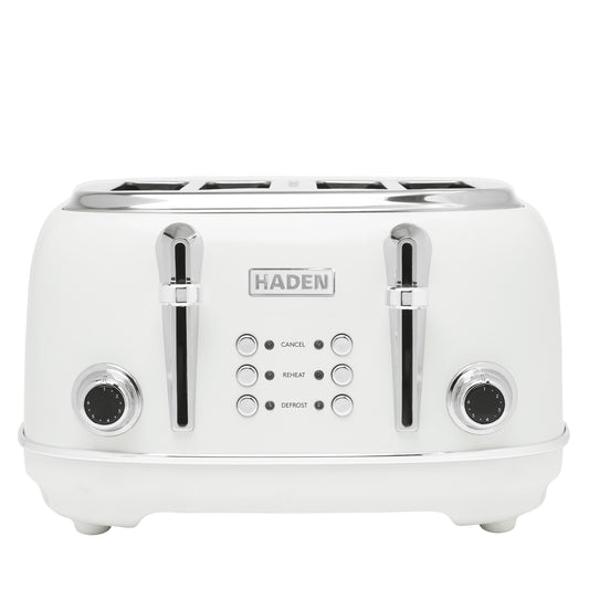 Haden Heritage Ivory 4 Slice Toaster Toasters Haden