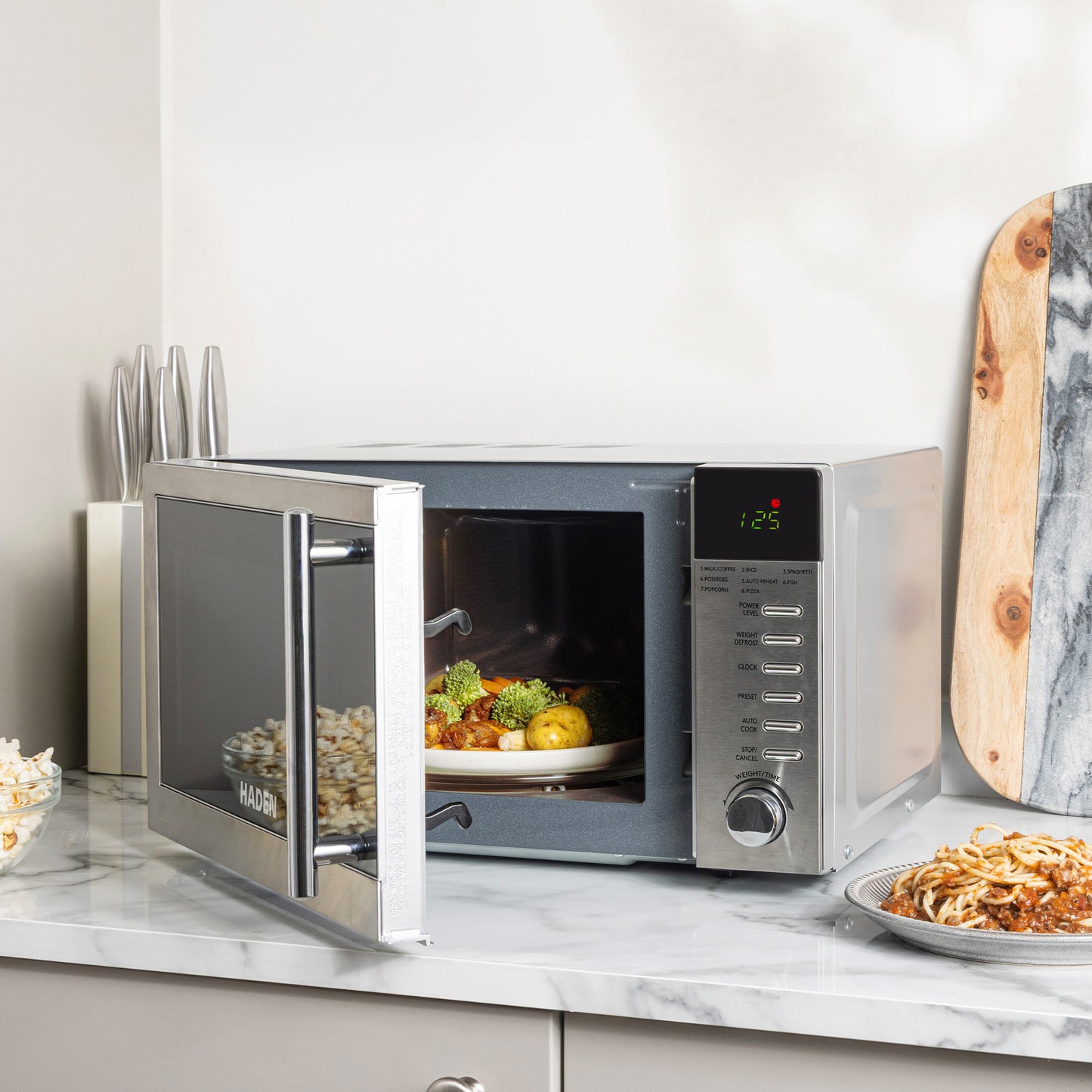 Haden Stainless Steel (Exterior) Microwave Microwave Ovens Haden