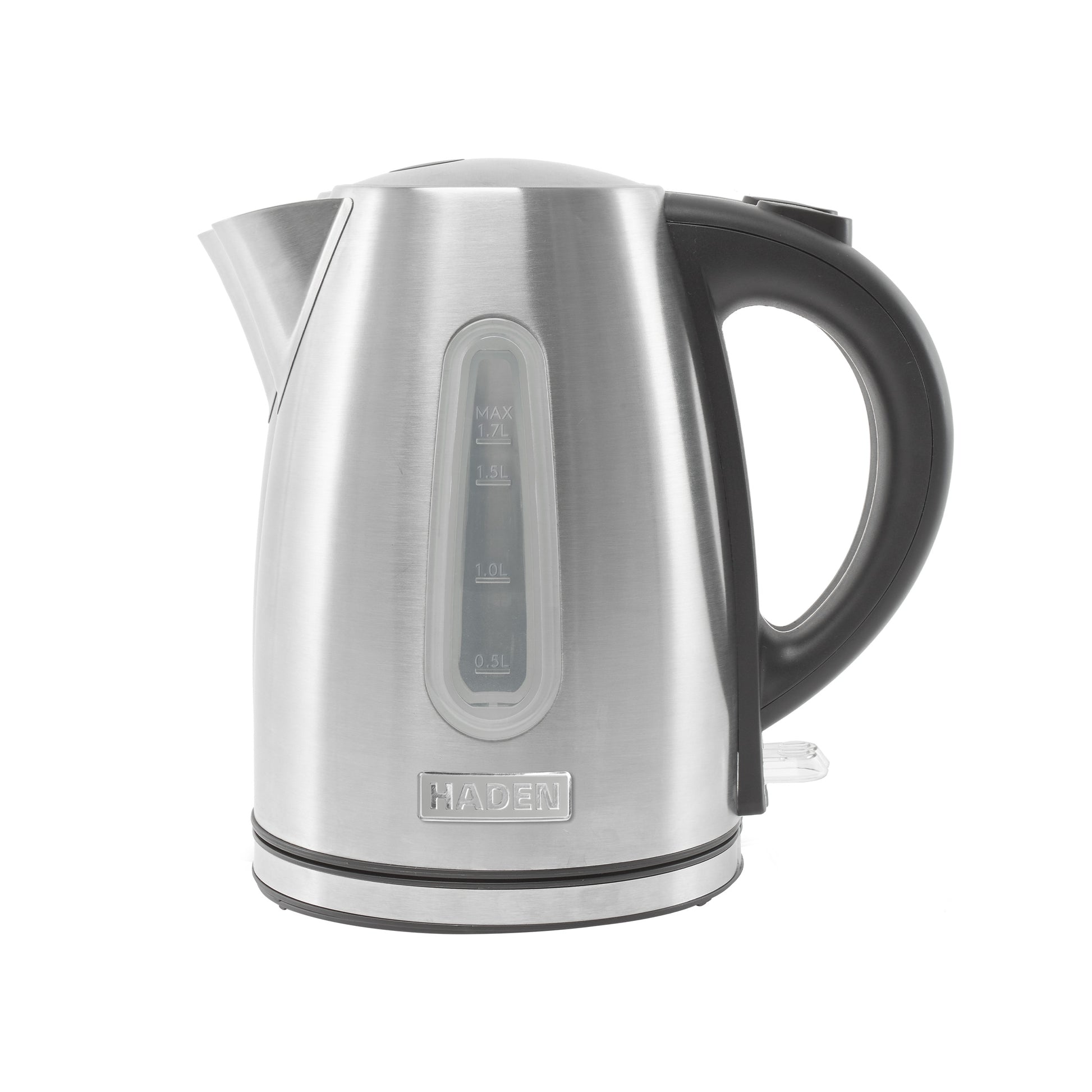 Haden Stoke Brushed Steel Kettle Electric Kettles Haden