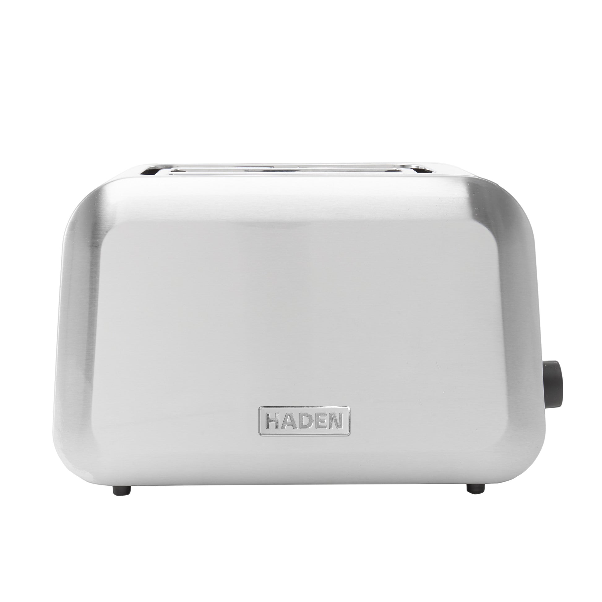 Haden Stoke Brushed Steel 2 Slice Toaster Toasters Haden