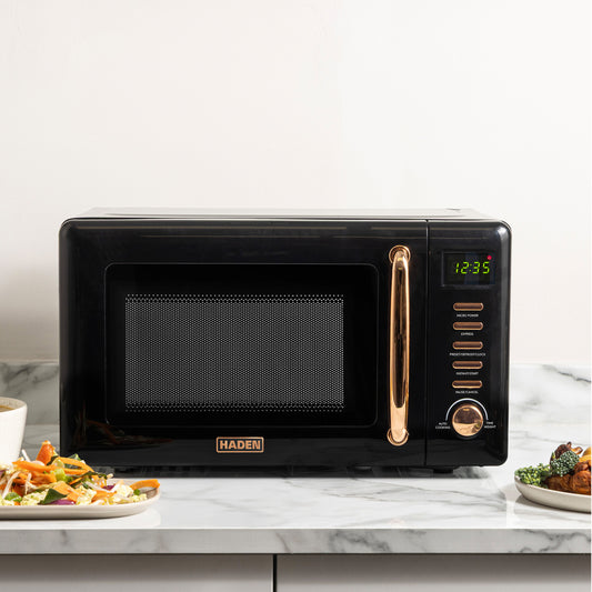 Haden Black & Copper Microwave Microwave Ovens Haden