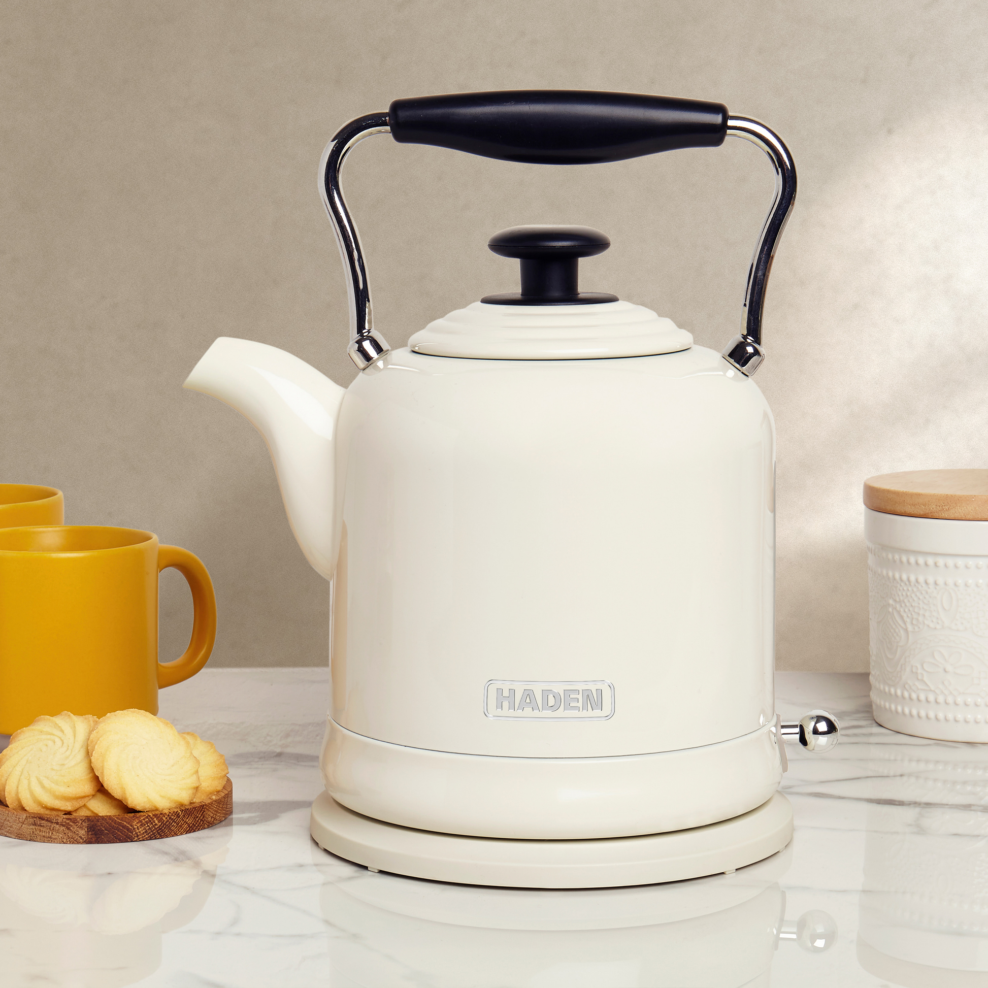 Haden Highclere Cream Kettle Electric Kettles Haden