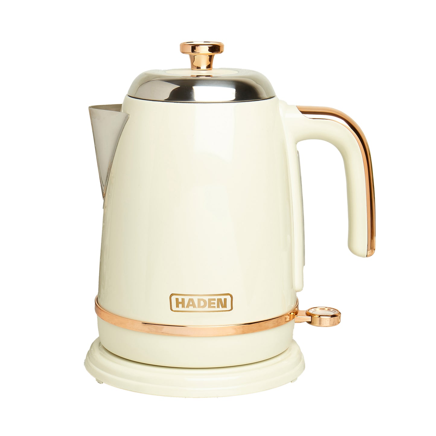 Haden Salcombe Cream and Copper Kettle Electric Kettles Haden