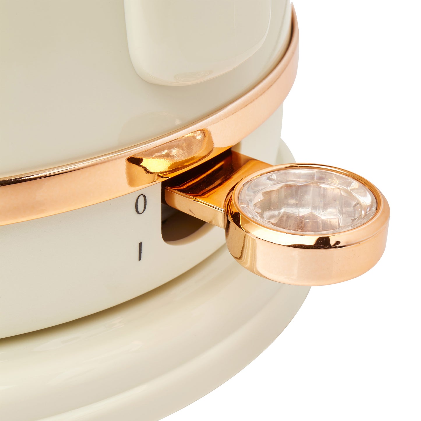 Haden Salcombe Cream and Copper Kettle Electric Kettles Haden