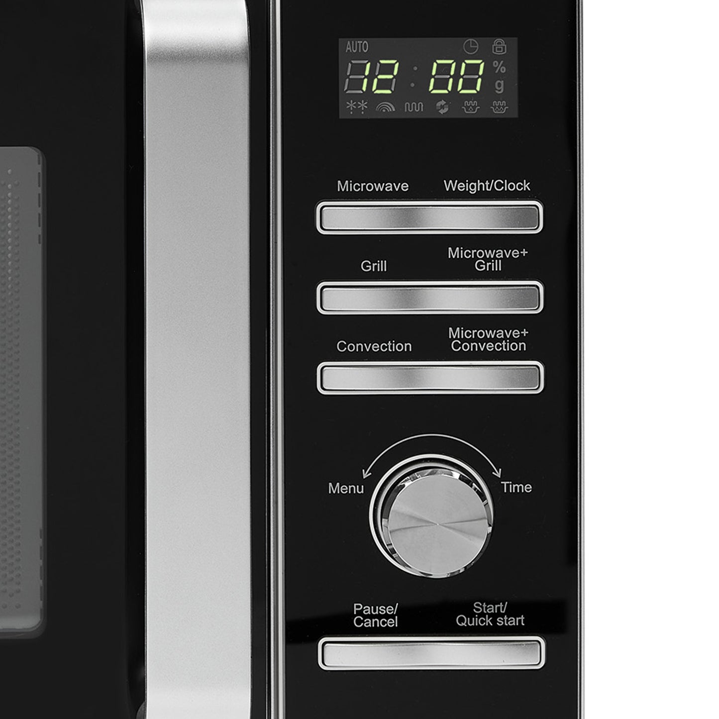 Haden 25L Silver Combi Microwave Microwave Ovens Haden