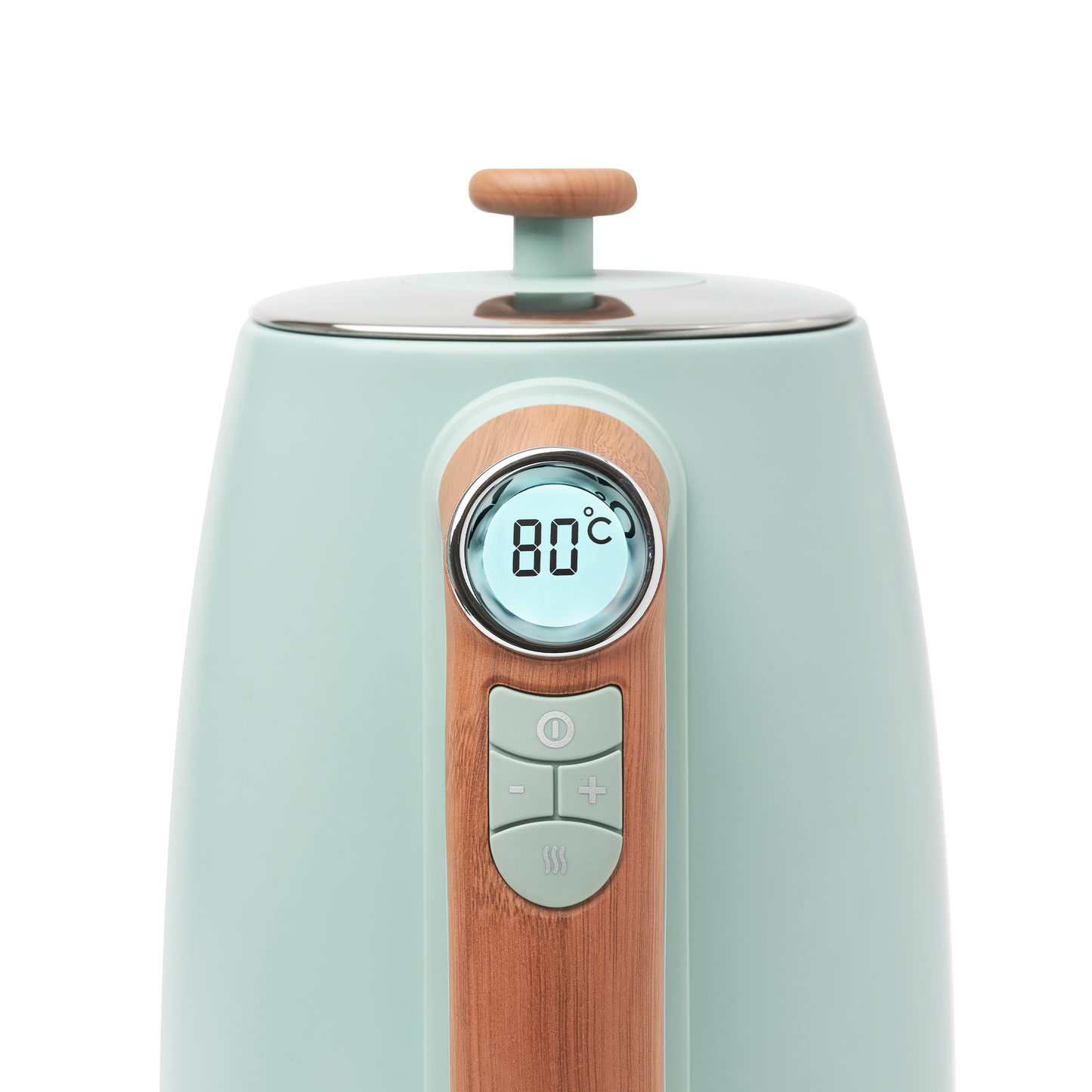Haden Dorchester Sage Green Digital Variable Temperature Kettle Electric Kettles Haden