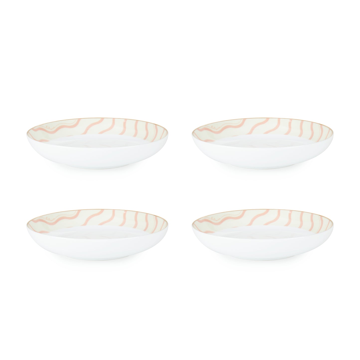 Poodle & Blonde 4pc Bellisima Pasta Bowls Dining Sabichi Homewares Ltd