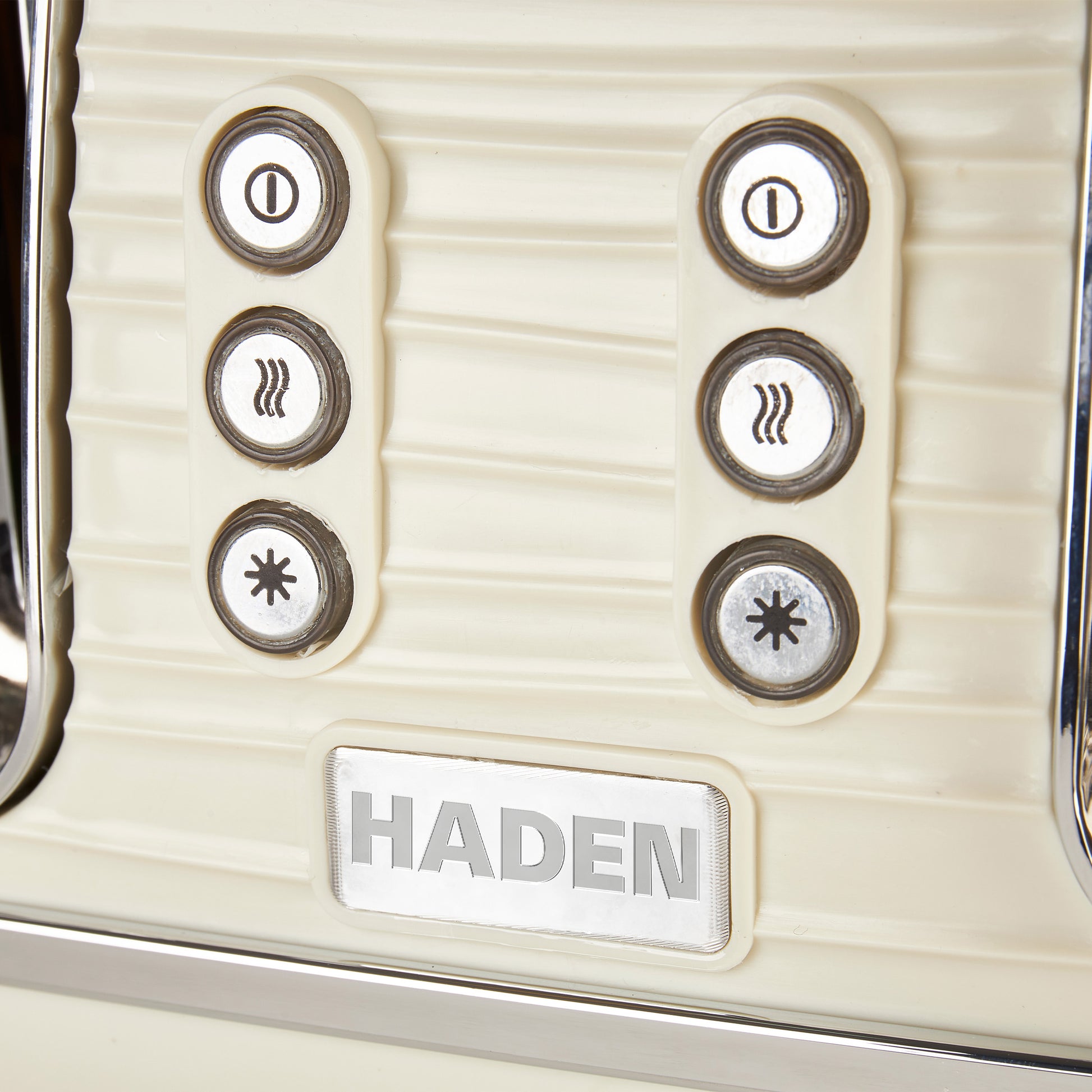 Haden Devon Cream 4 Slice Toaster Toasters Haden