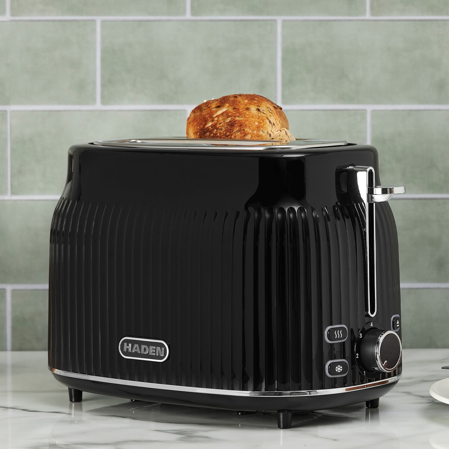 Haden York 2 Slice Toaster Black Toasters Haden