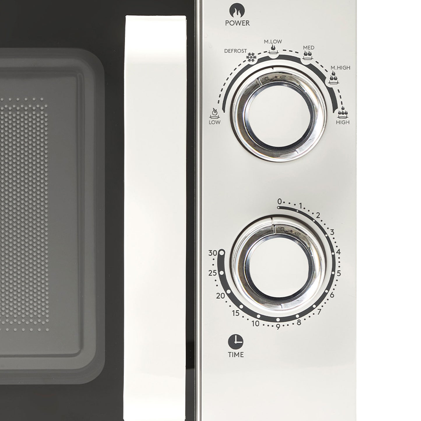 Haden 20L 800W White Microwave Microwave Ovens Haden