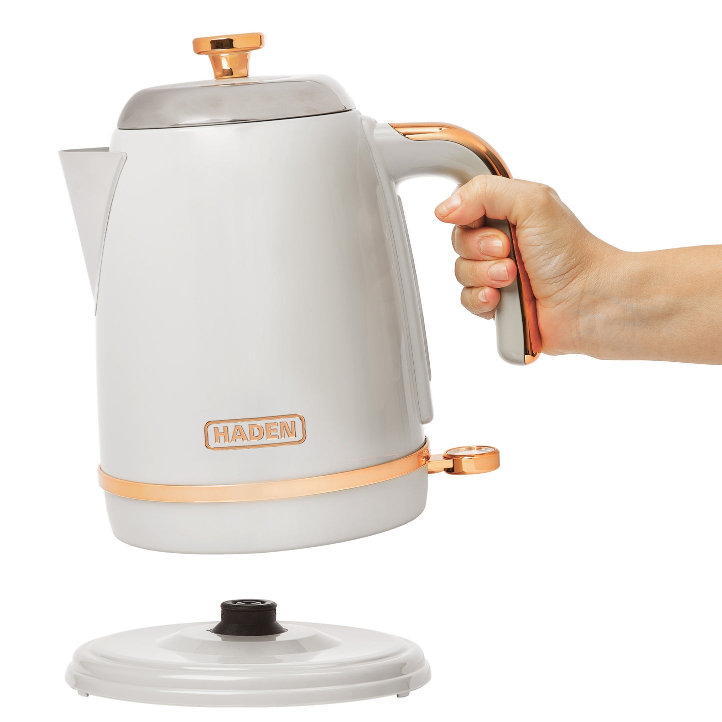 Haden Salcombe Grey Kettle Electric Kettles Haden