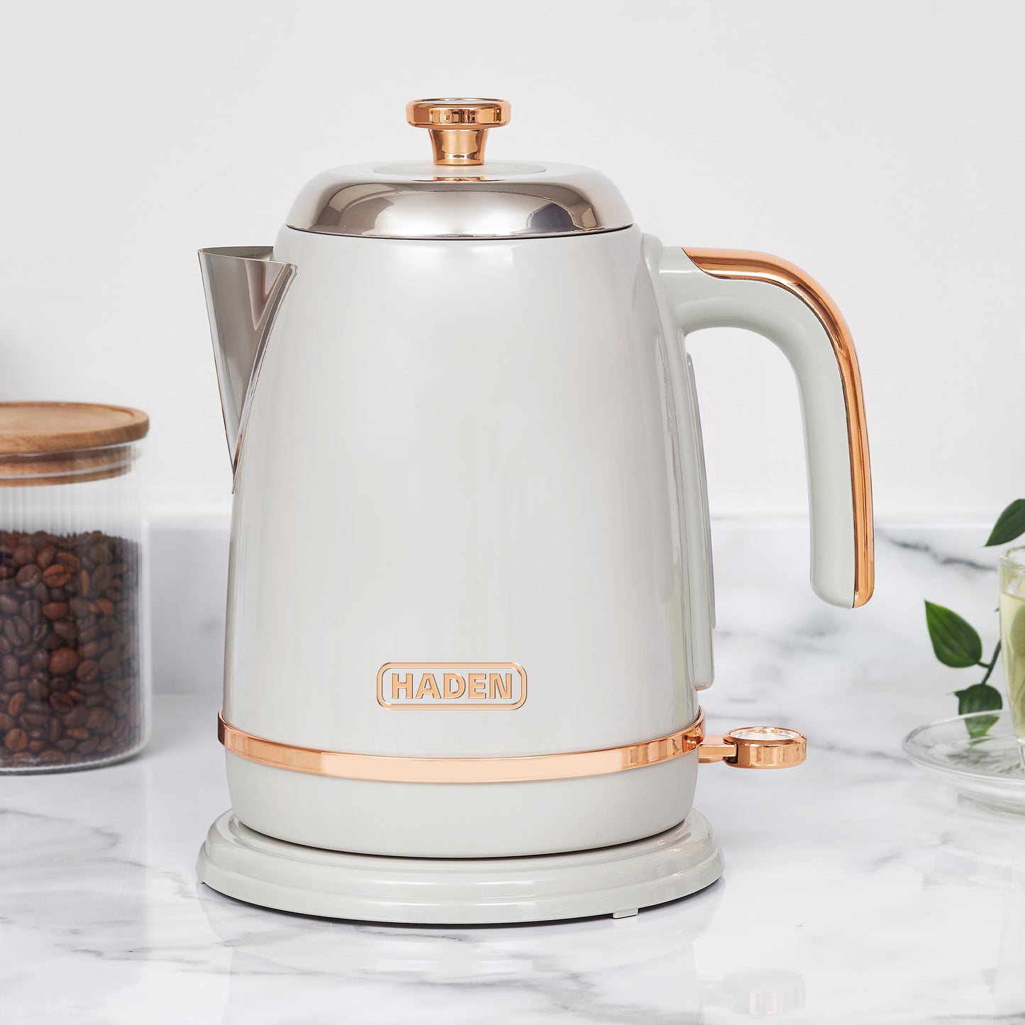 Haden Salcombe Grey Kettle Electric Kettles Haden