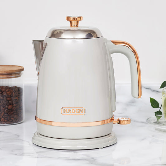 Haden Salcombe Grey Kettle Electric Kettles Haden