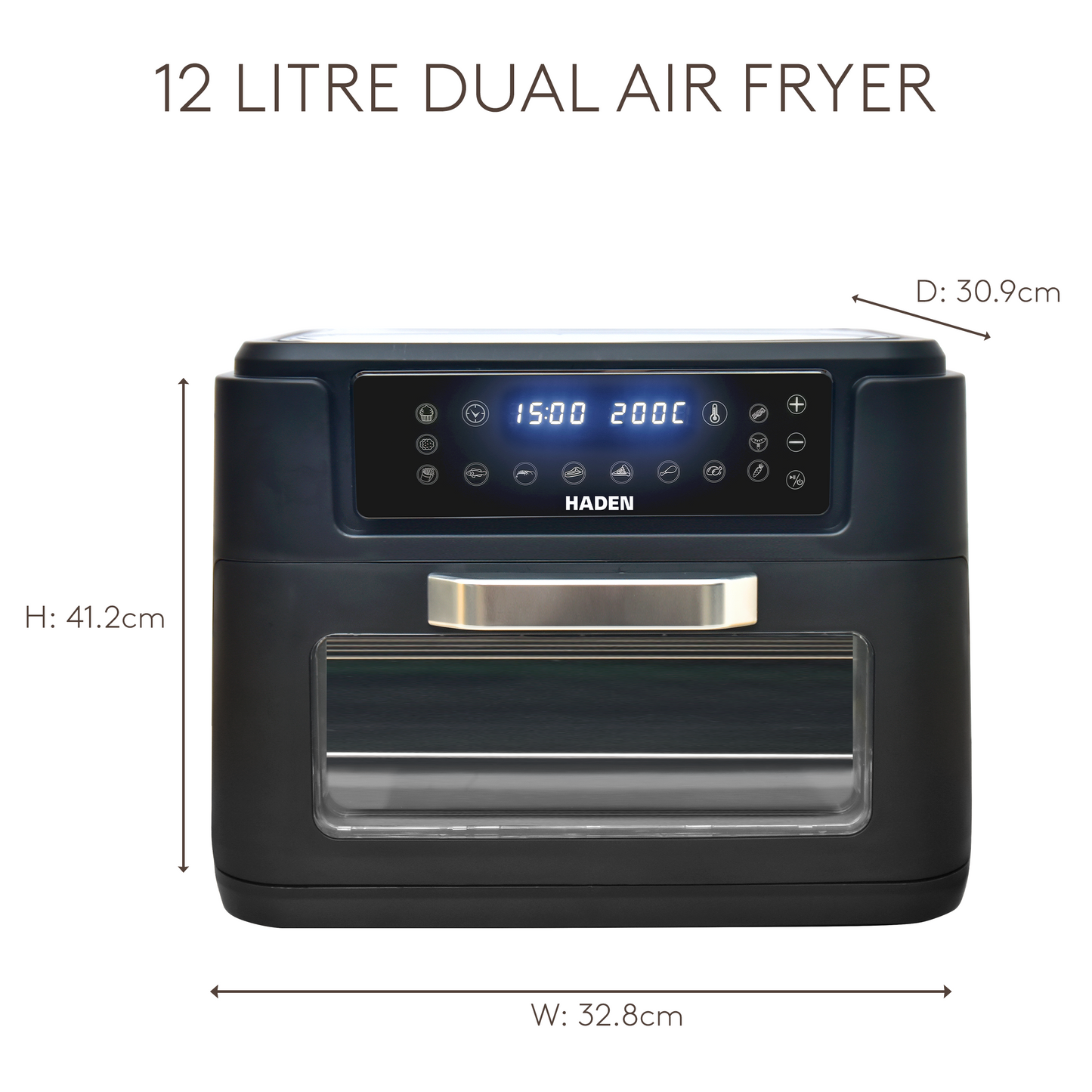 Haden 12L Air Fryer Oven Air Fryers Haden