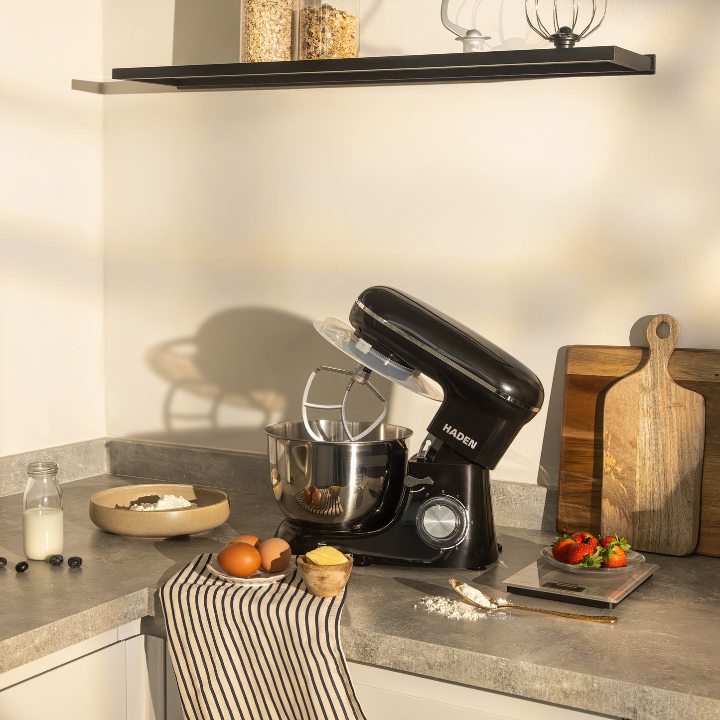 Haden 5L Black Stand Mixer