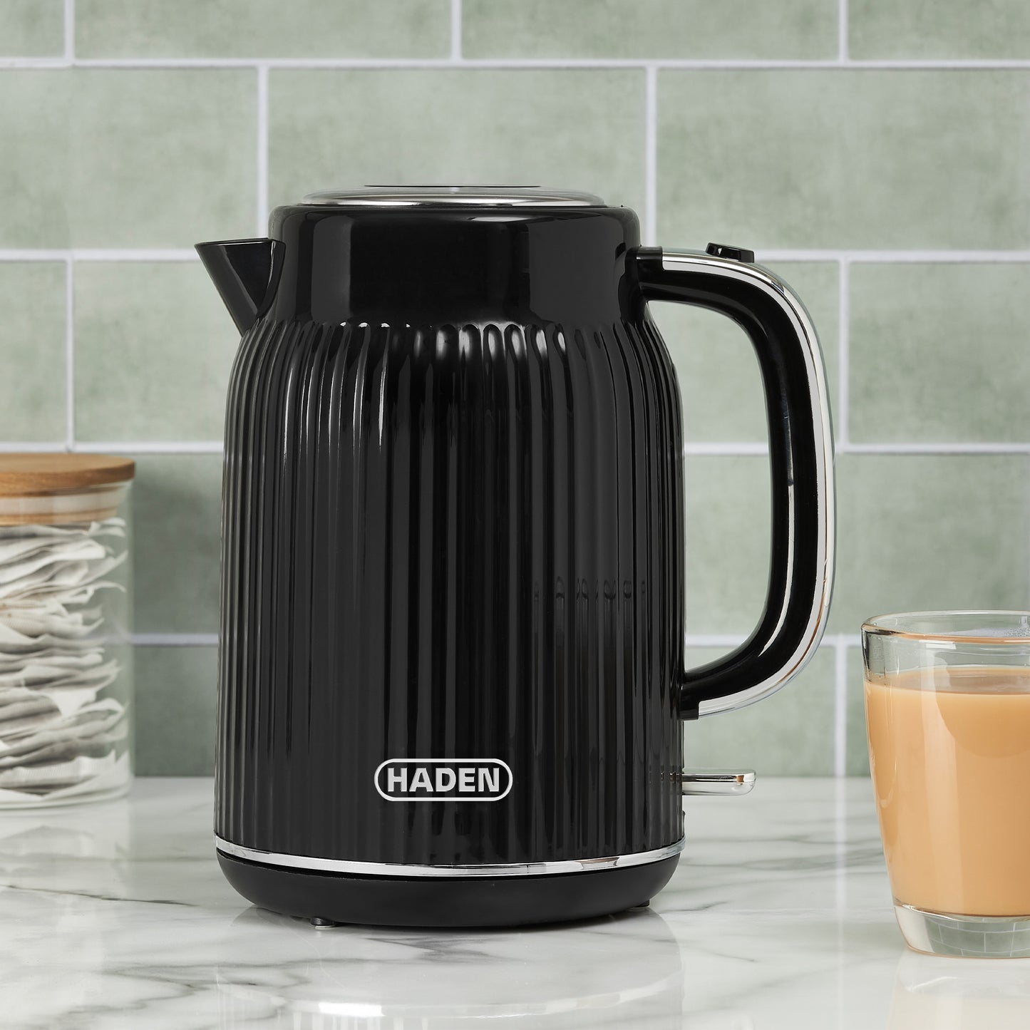 Haden York 1.7L Kettle Black Electric Kettles Haden