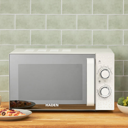 Haden Starbeck 800W White Microwave Microwave Ovens Haden