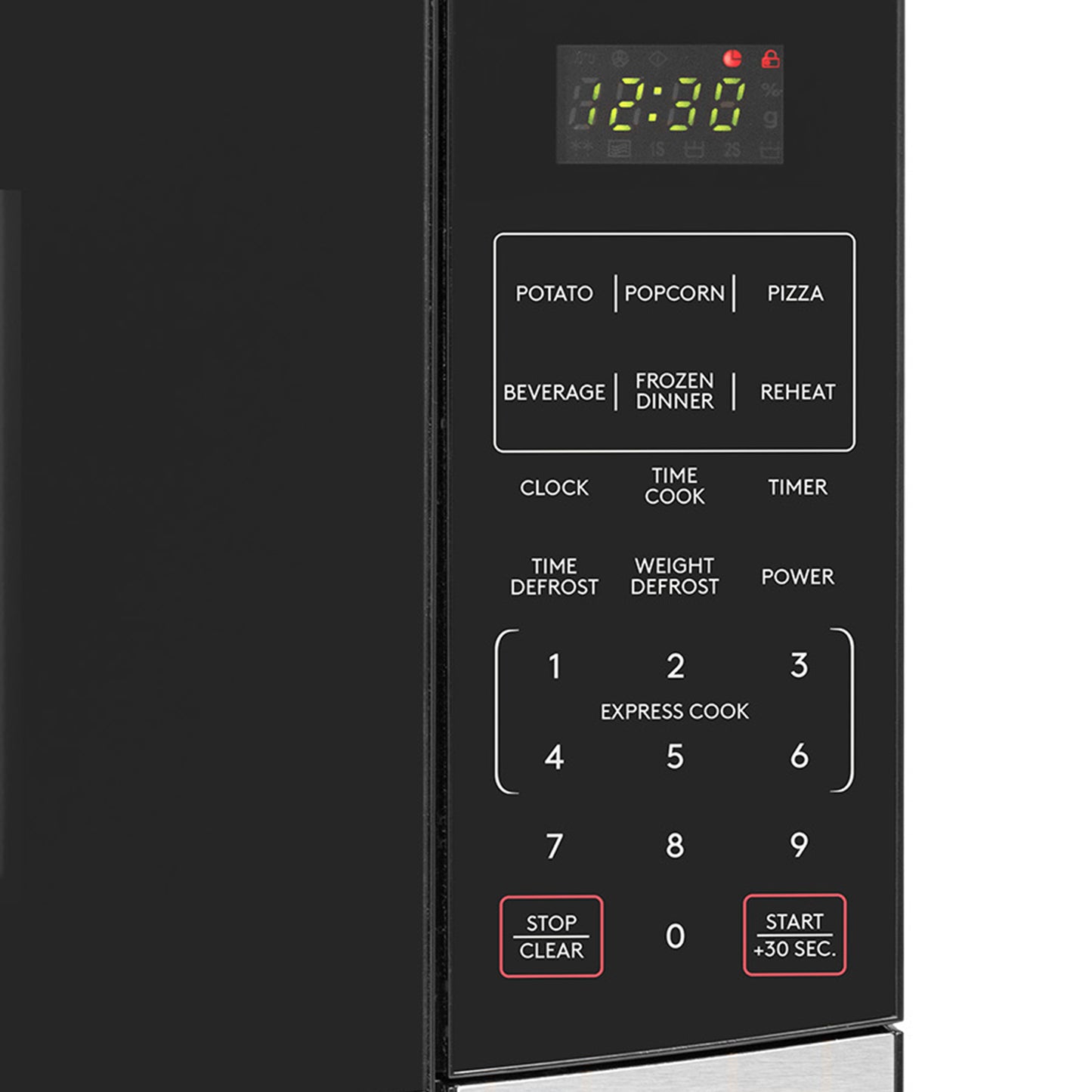 Haden 20L 800W Stainless Steel Digital Microwave Microwave Ovens Haden