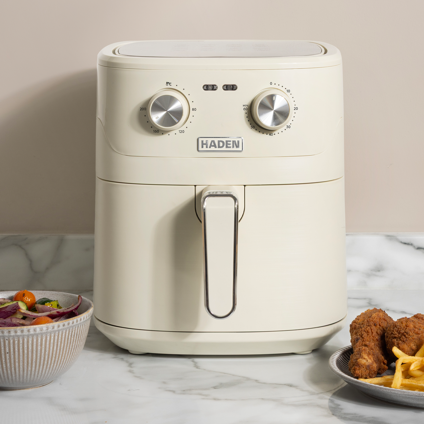 Haden 6.5L Air Fryer Cream Air Fryers Haden