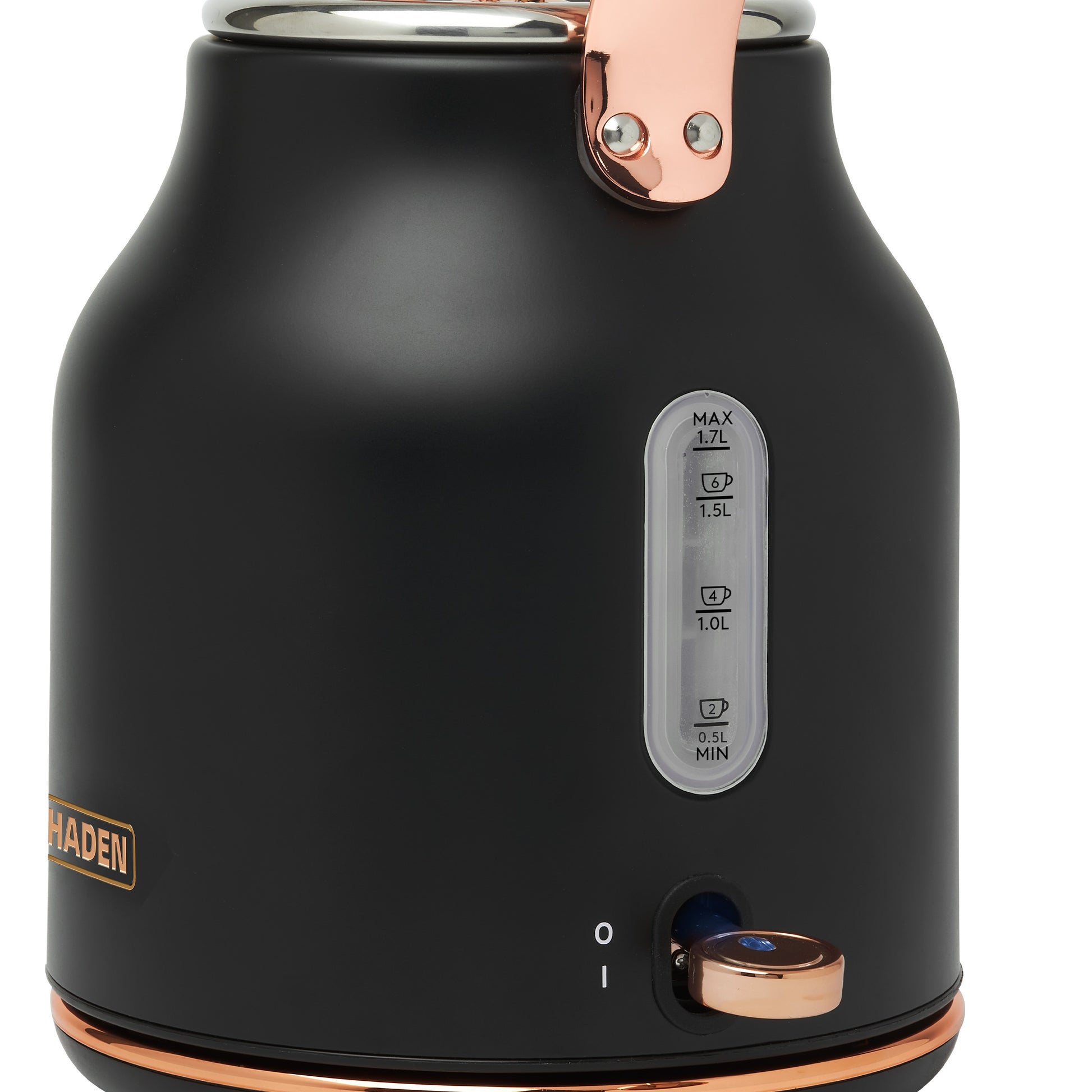 Haden Heritage Black & Copper Kettle Kitchen Haden
