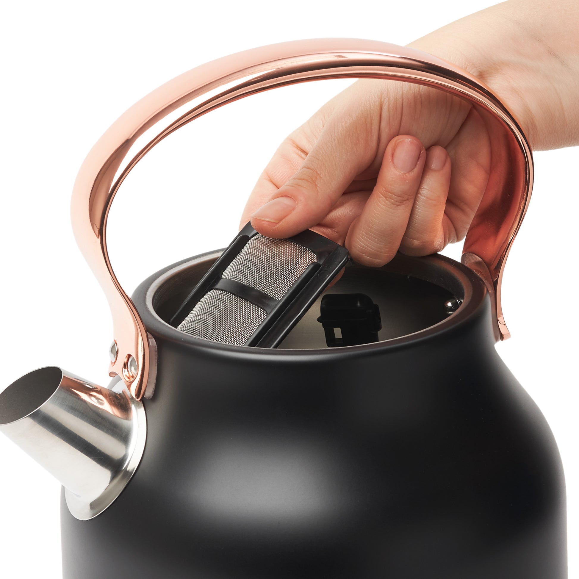 Haden Heritage Black & Copper Kettle Kitchen Haden