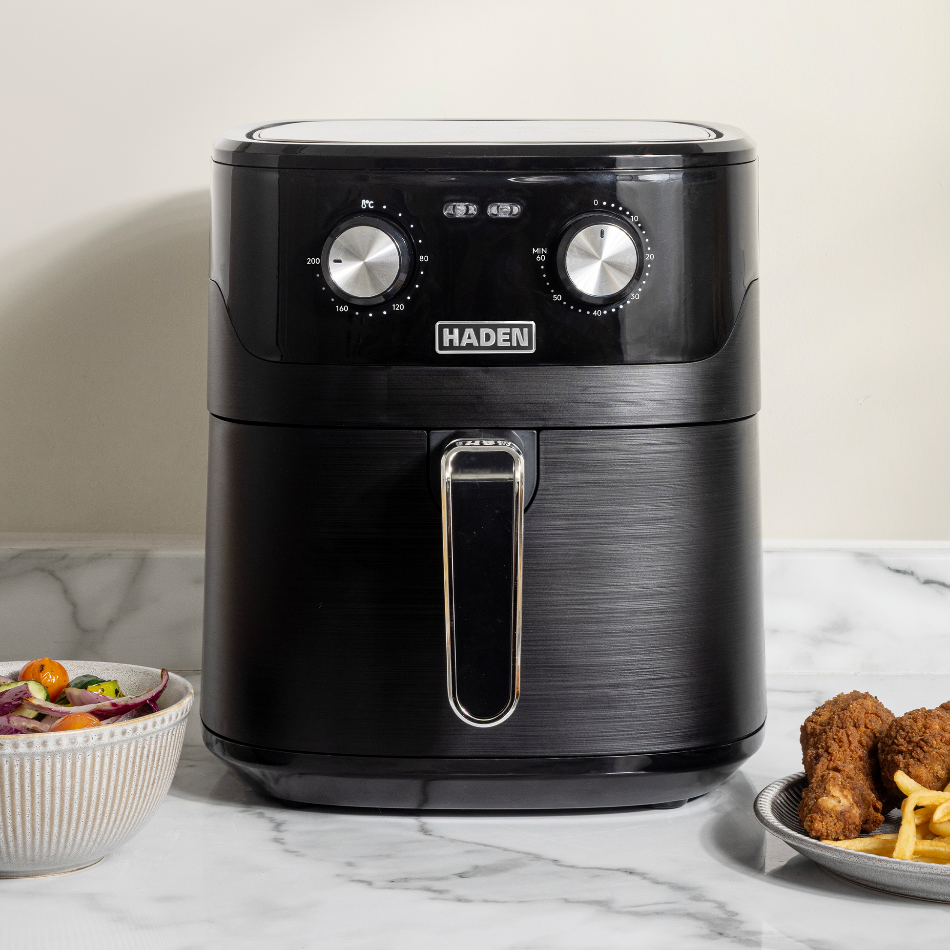 Haden 6.5L Air Fryer Black Air Fryers Haden