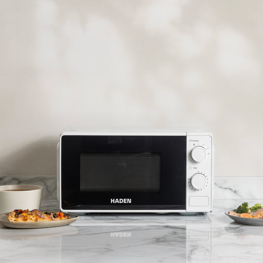 Haden 20L 800W White Microwave Microwave Ovens Haden
