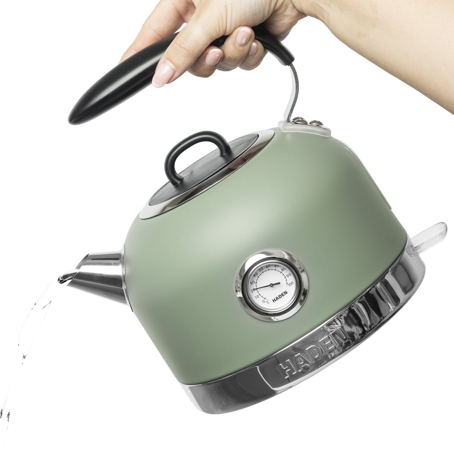 Haden Jersey 1.5L Kettle Cedar Green Electric Kettles Haden