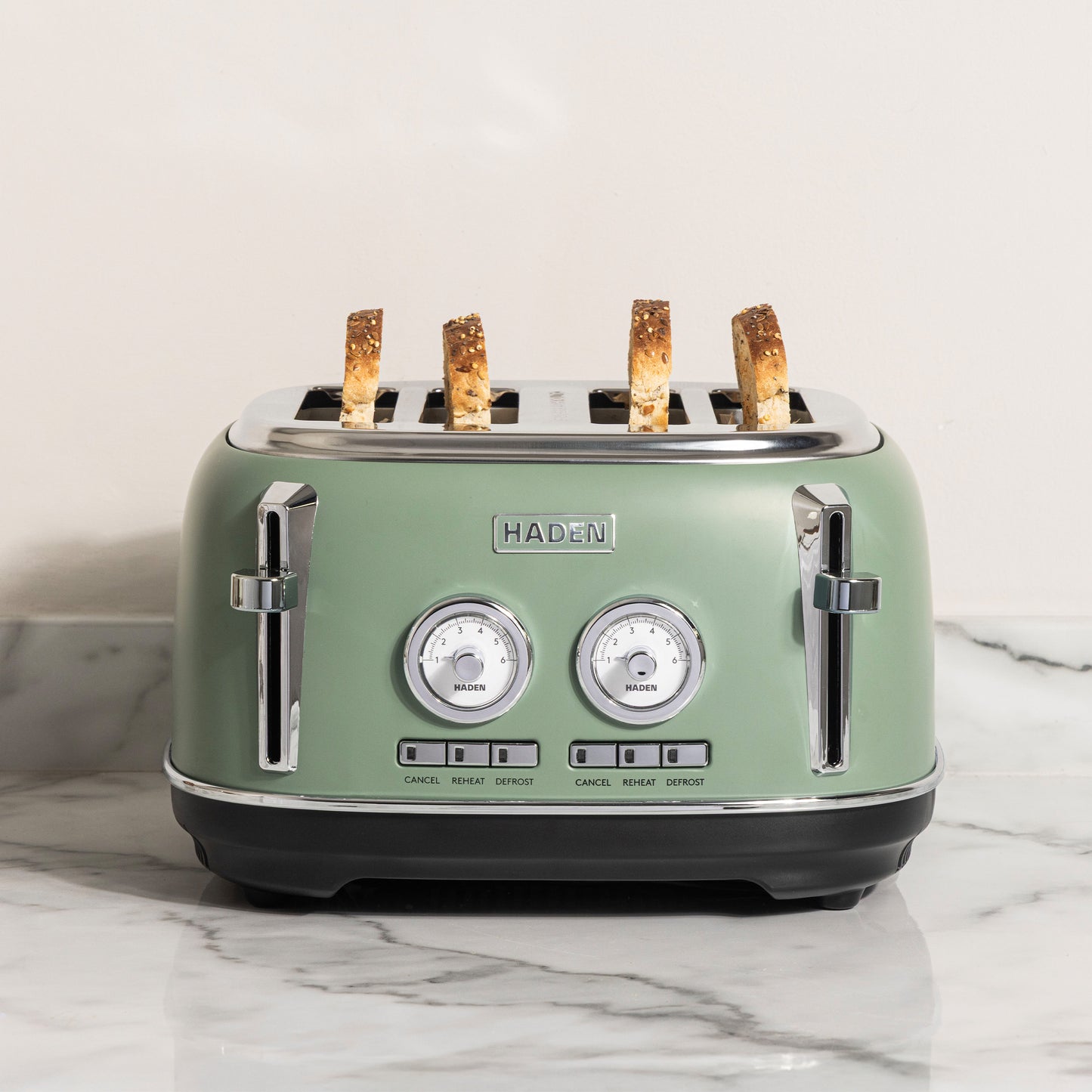 Haden Jersey 4 Slice Toaster Cedar Green Toasters Haden