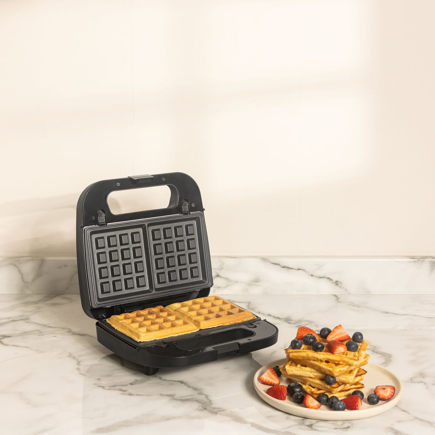 Haden 2-in-1 Sandwich & Waffle Maker Sandwich Maker Haden