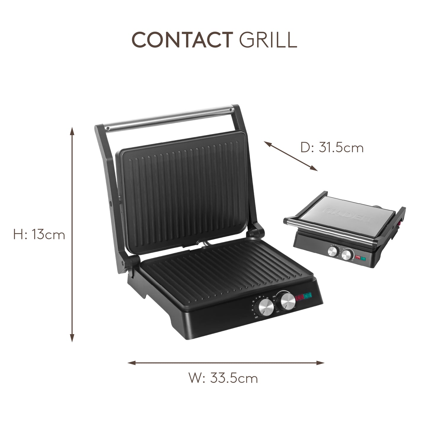 Haden Contact Grill Electric Grill Haden