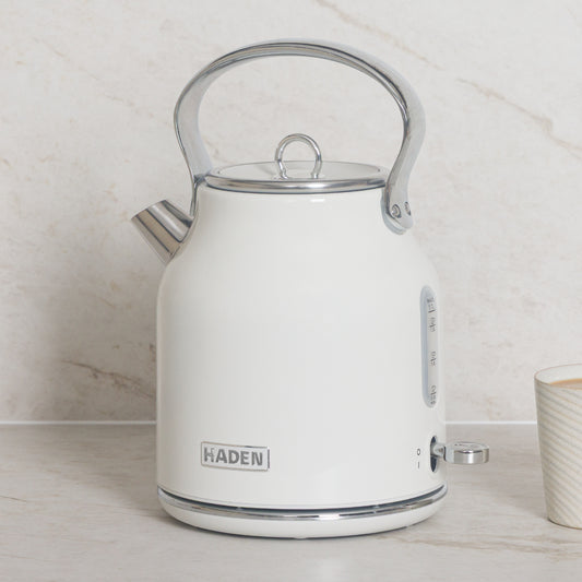 Haden Heritage Kettle – Ivory White