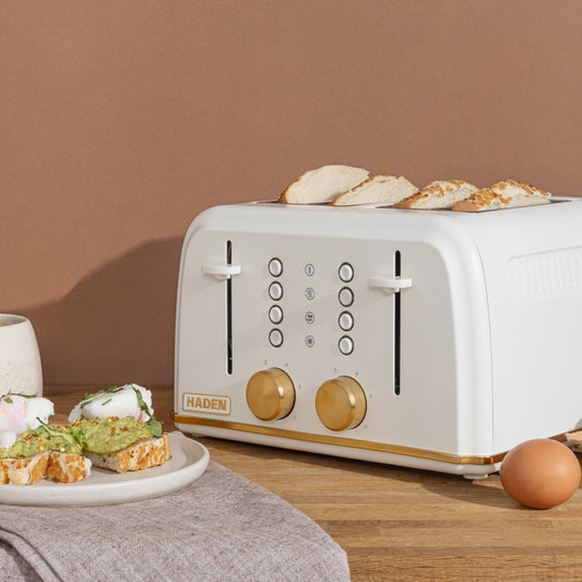 Haden Banbury 4 Slice Toaster Sour Cream