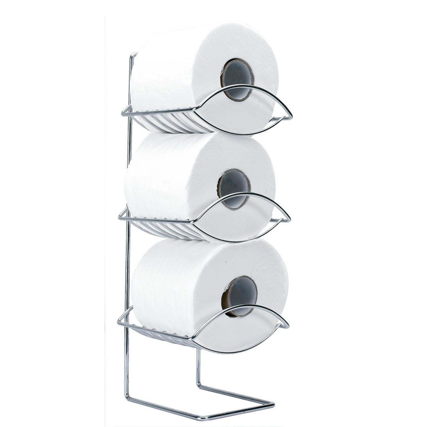 Oceana 3 Tier Toilet Roll Holder Bathroom Sabichi Homewares Ltd