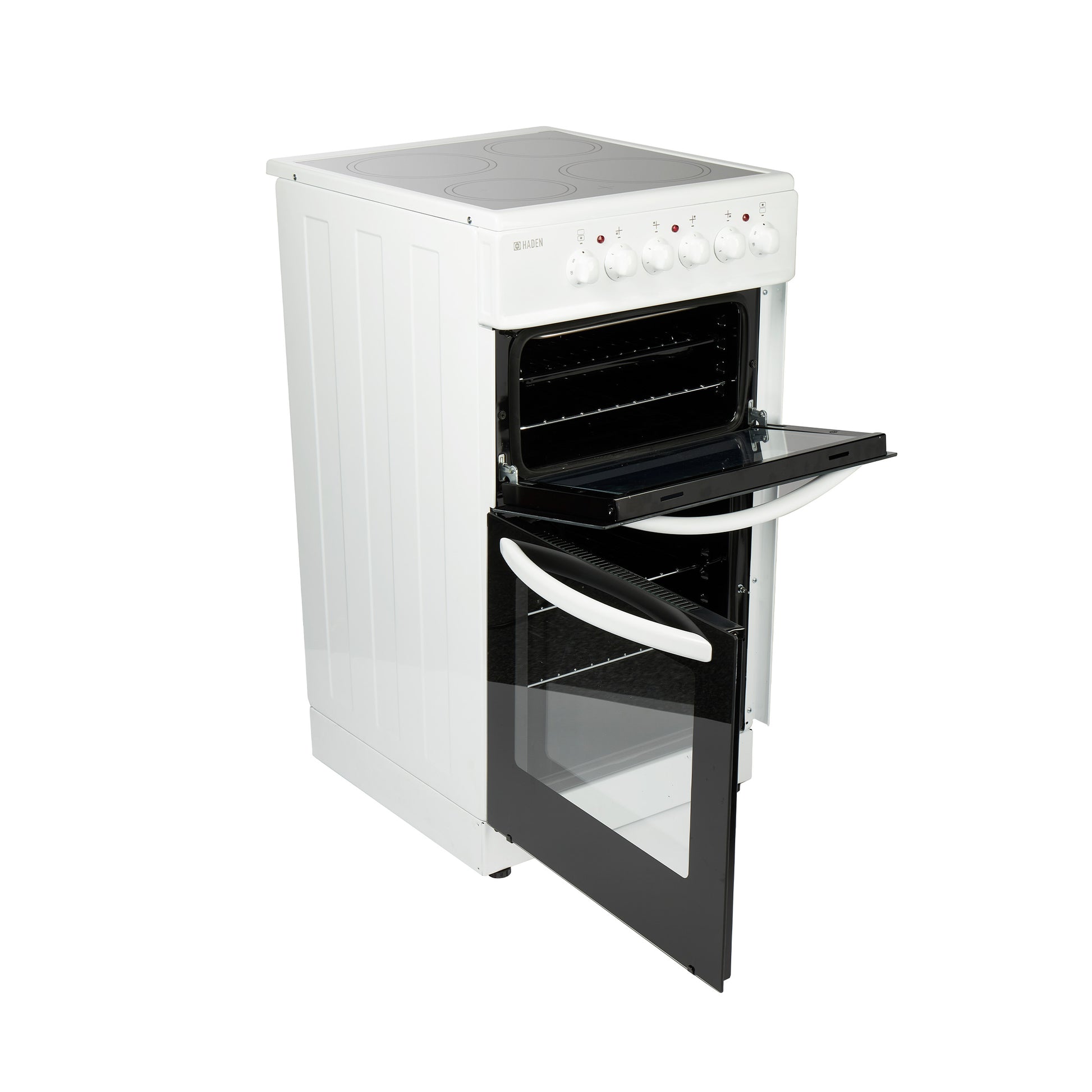 HE50DOMW 50cm Ceramic Double Oven electric cooker Haden