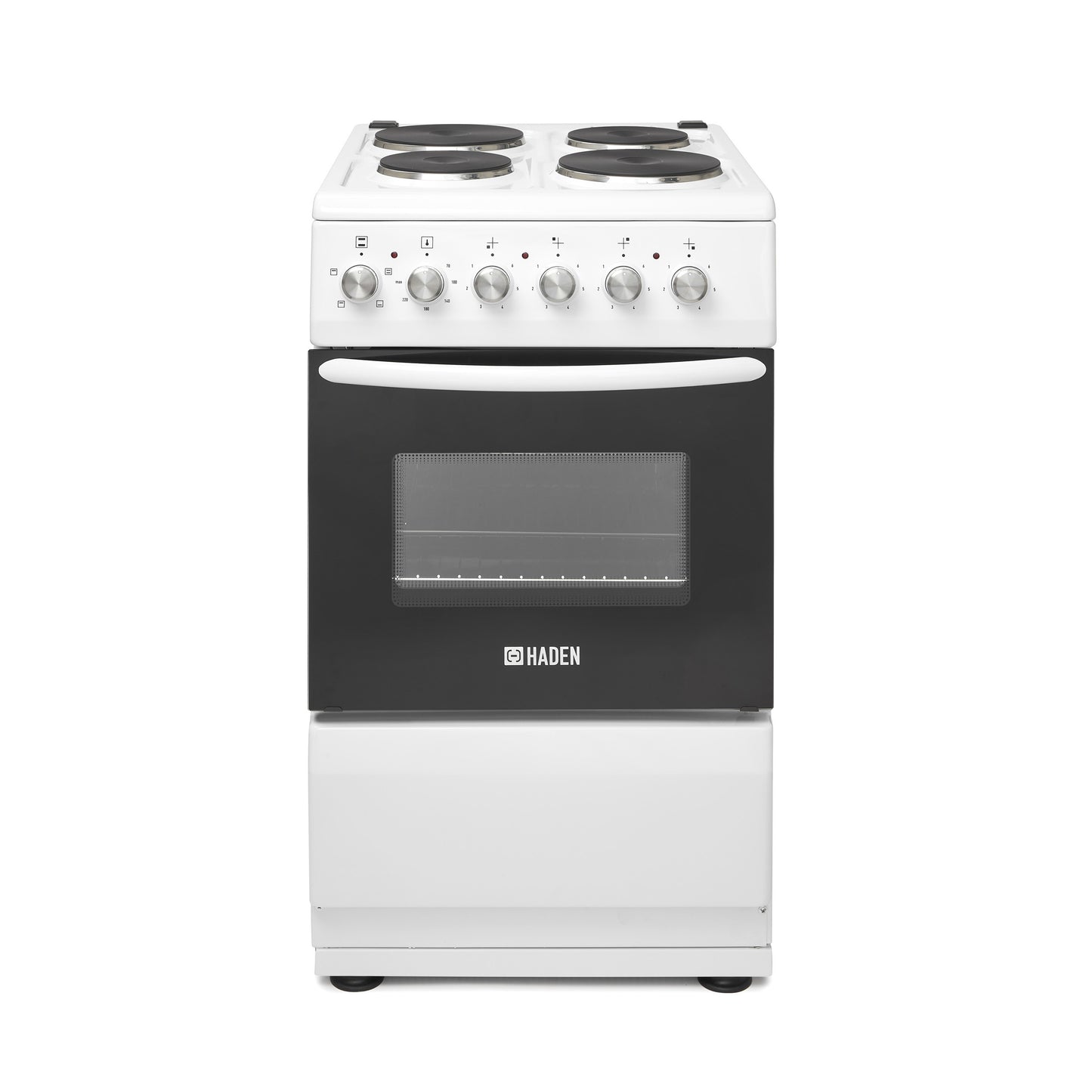 HES050W 50cm Sealed Plate Single Oven Cookers Haden