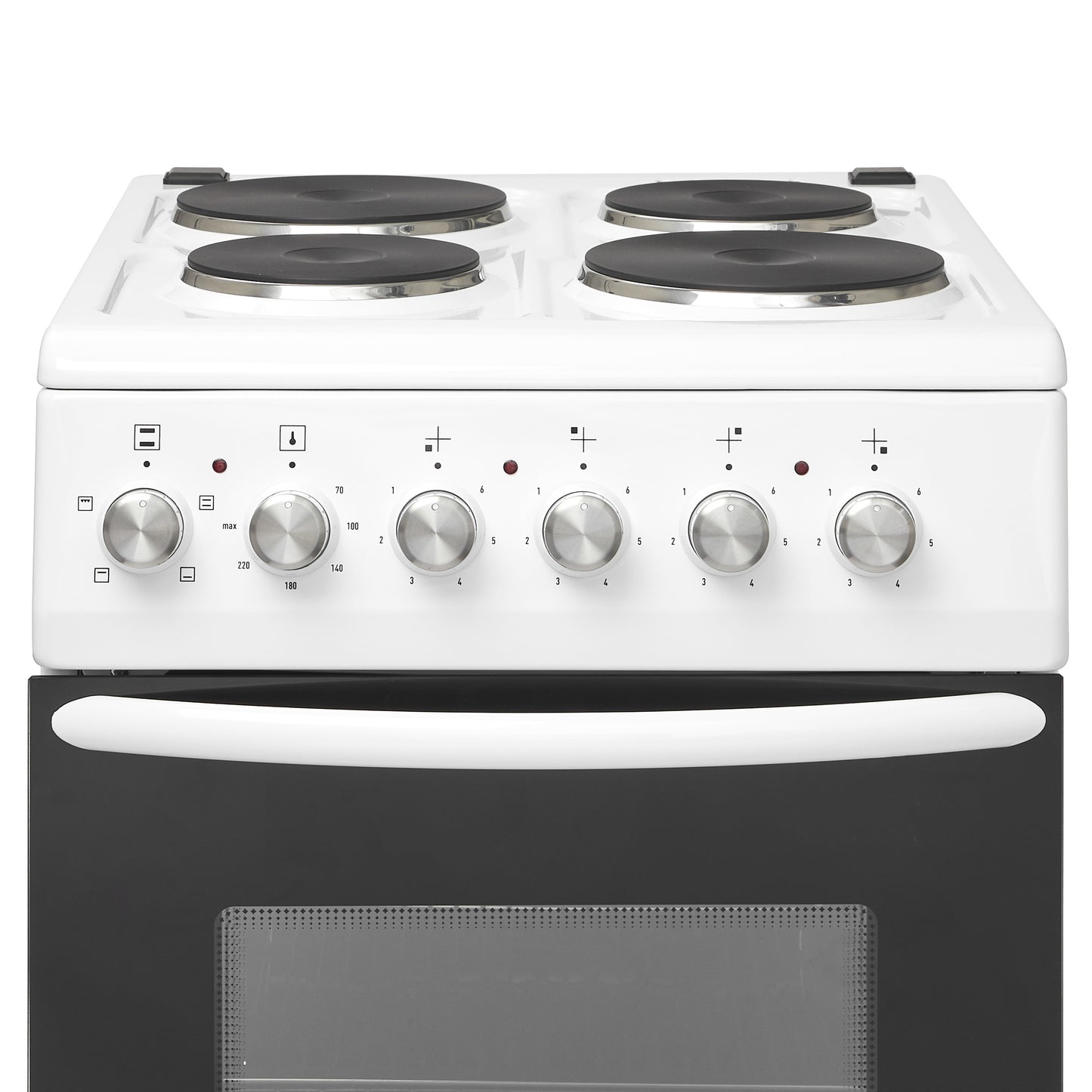 HES050W 50cm Sealed Plate Single Oven Cookers Haden