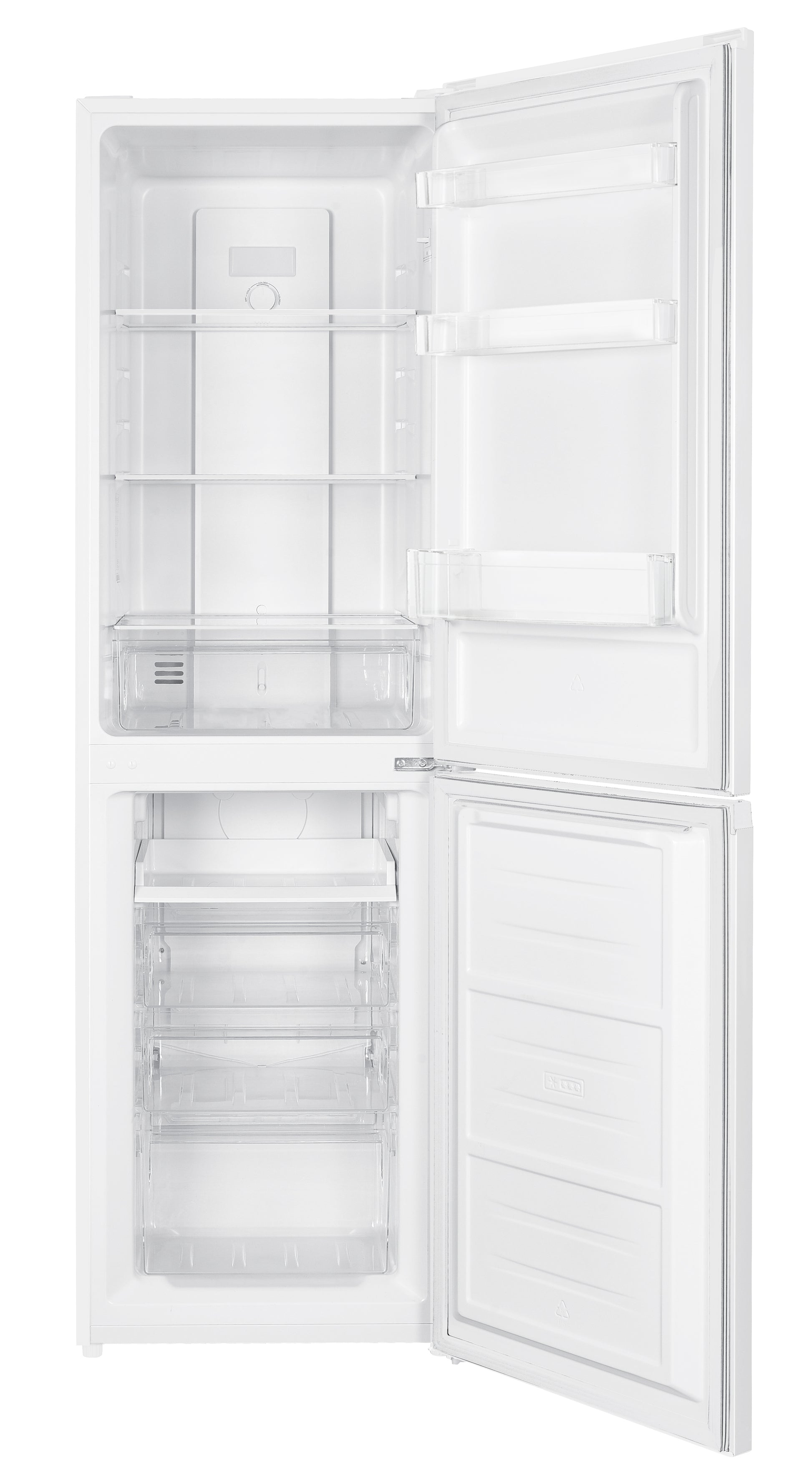 HFF1855W-E 55cm Total No Frost Fridge Freezer - White Refrigerators Haden
