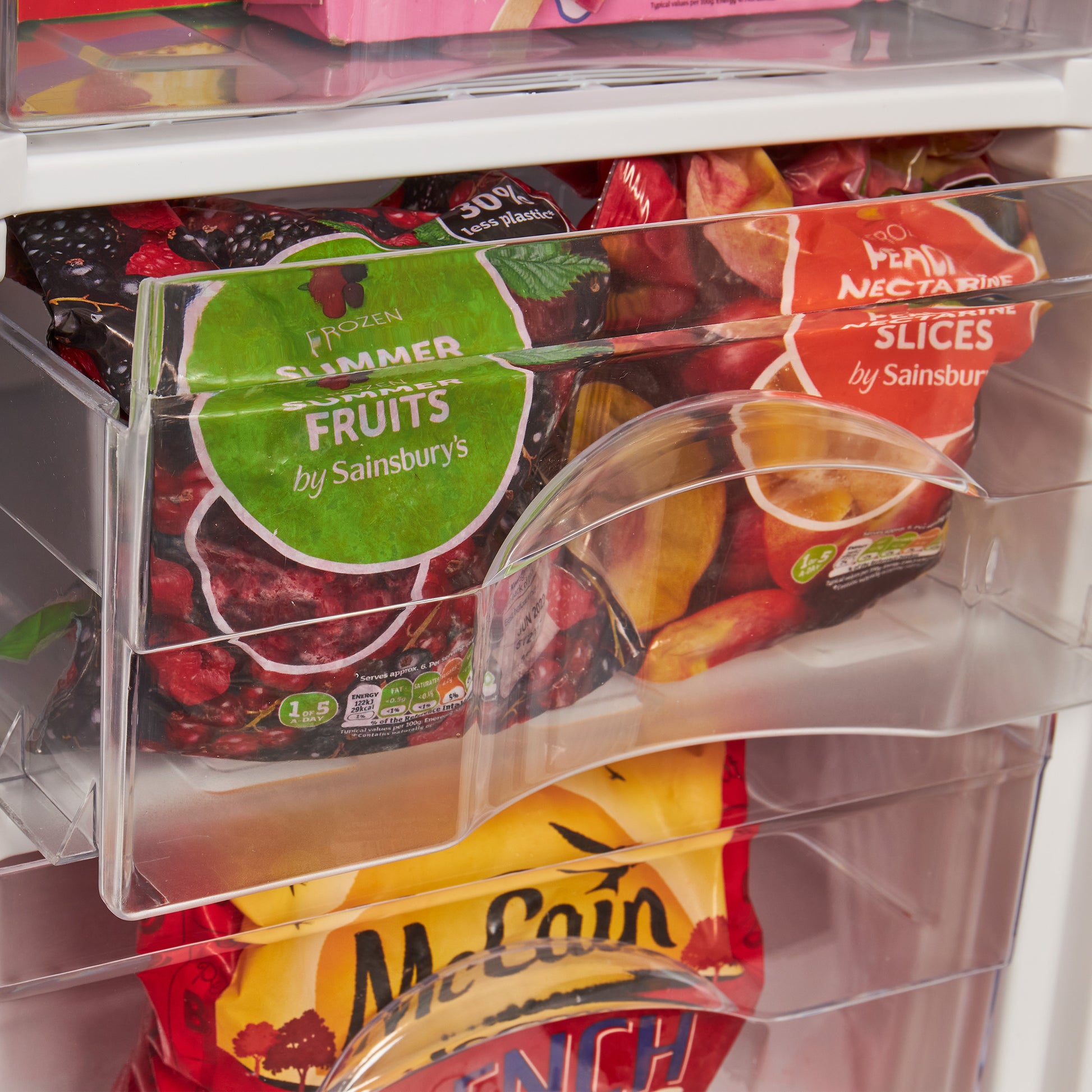 HK144W-E 48cm Manual Defrost Fridge Freezer Refrigerators Haden