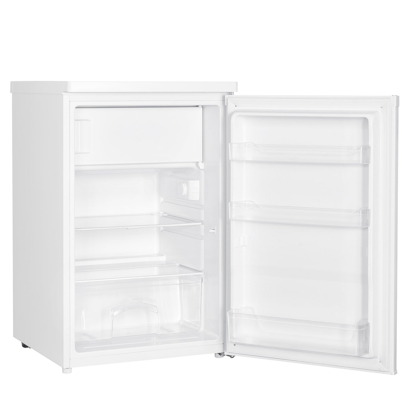HR111W-E 55cm Fridge With Ice Box - Inox Refrigerators Haden