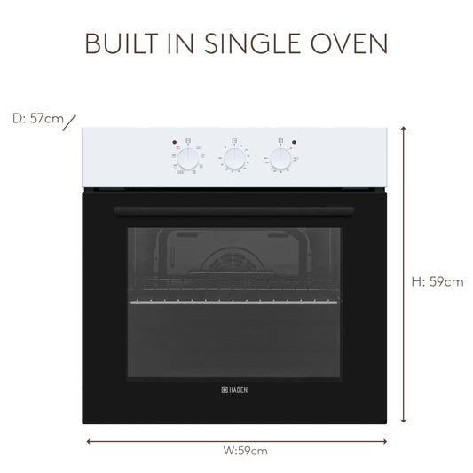 HSB65LMW Built-In Single Oven Ovens Haden