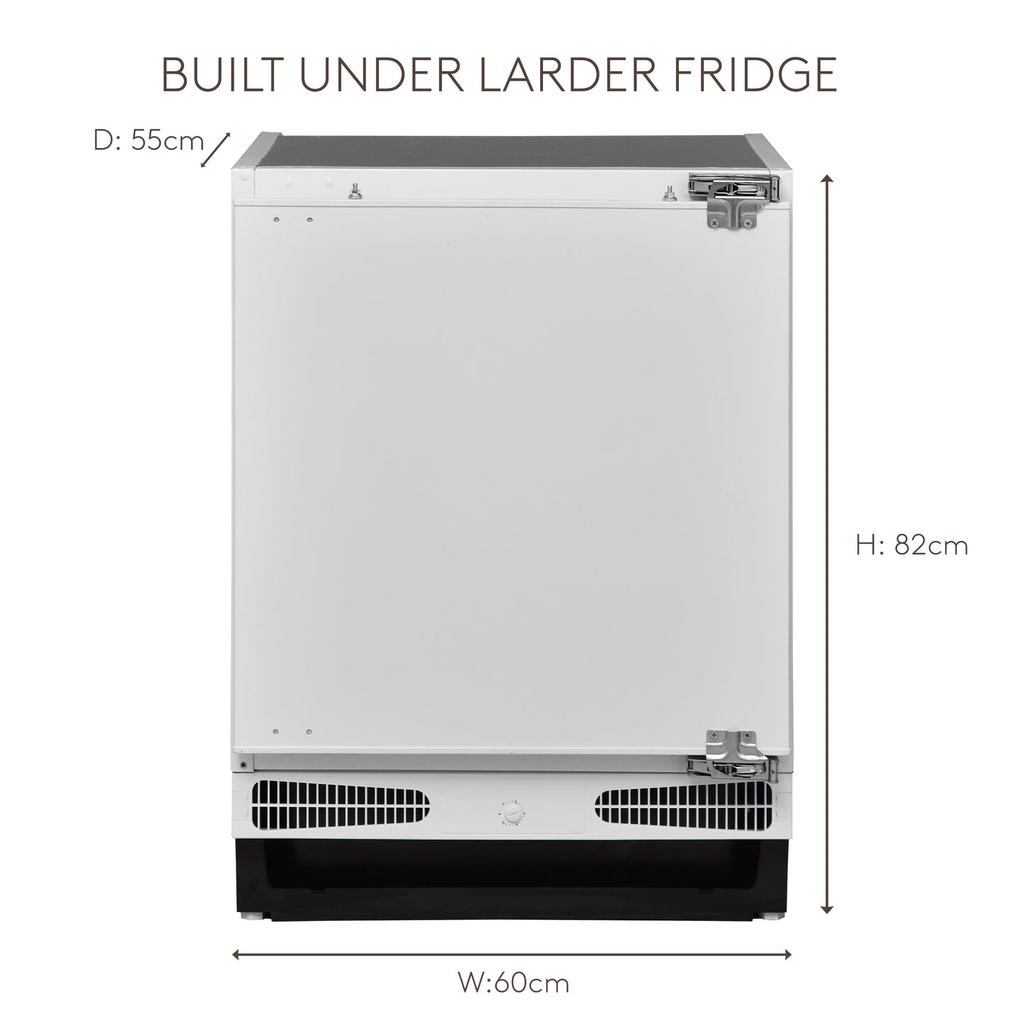 HUL135L Built Under Larder Fridge Refrigerators Haden