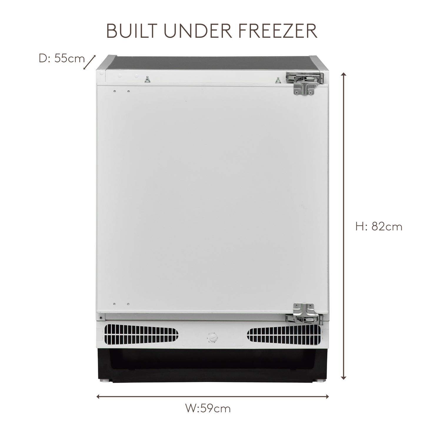 HUZ130L Built Under Freezer Refrigerators Haden