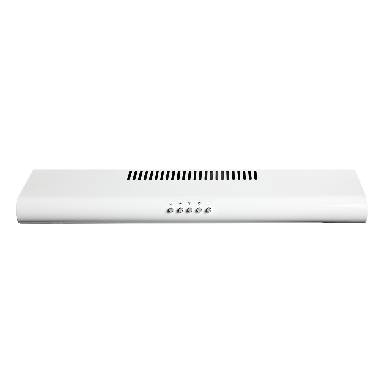HVH60W-B 60cm Visor Cooker Hood - White cooker hood Haden