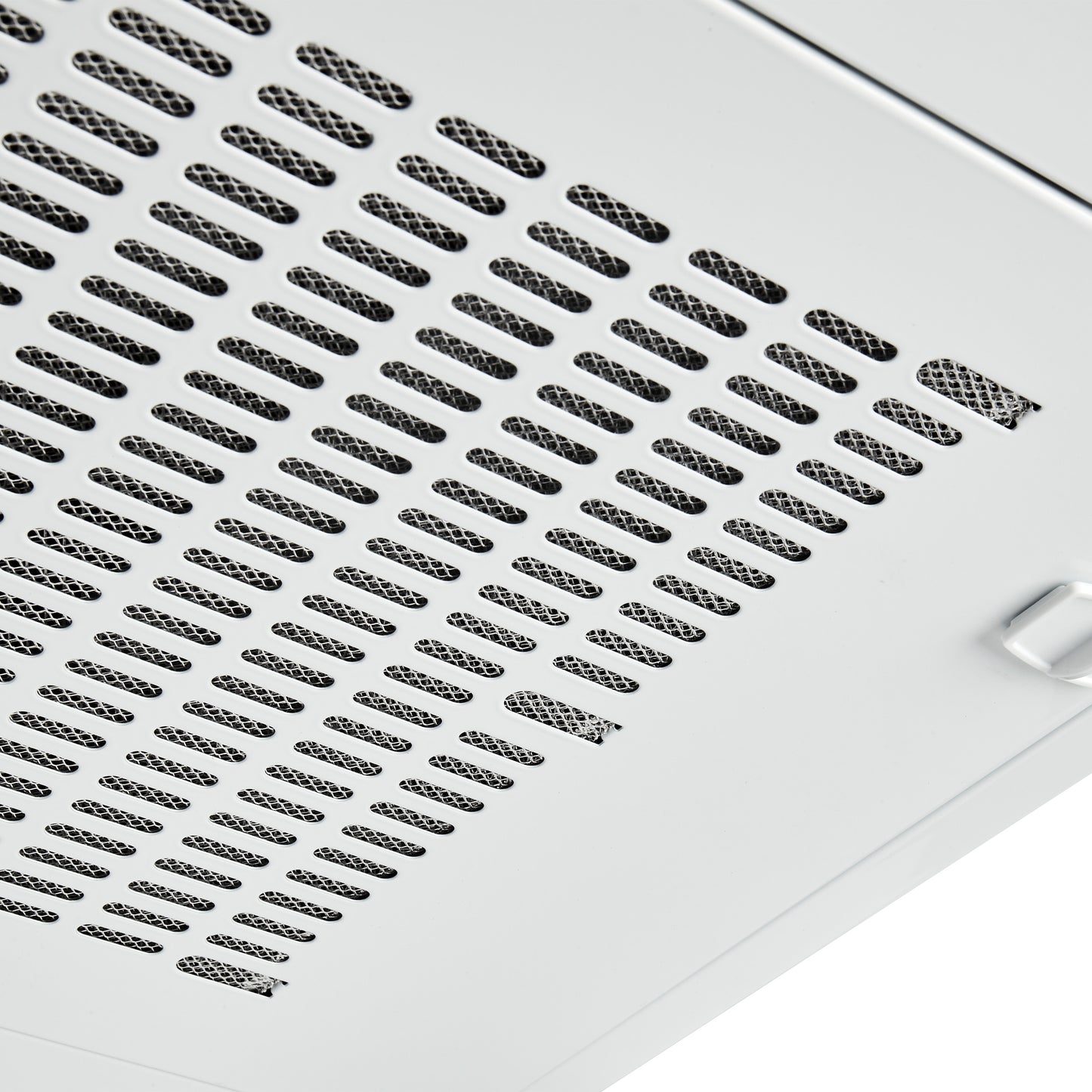 HVH60W-B 60cm Visor Cooker Hood - White cooker hood Haden