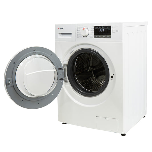 HW9140W 9kg 1400 Spin Washing Machine Laundry Haden